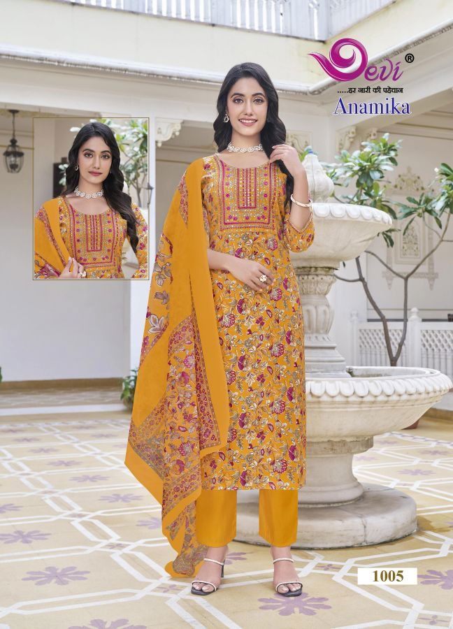 Anamika Vol 1 By Devi kurti pant with Dupatta suppliers In India